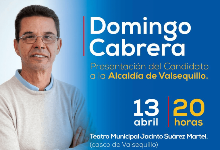 El acto arrancará a las 20.00 horas en el Teatro Municipal de Valsequillo (Foto TA)